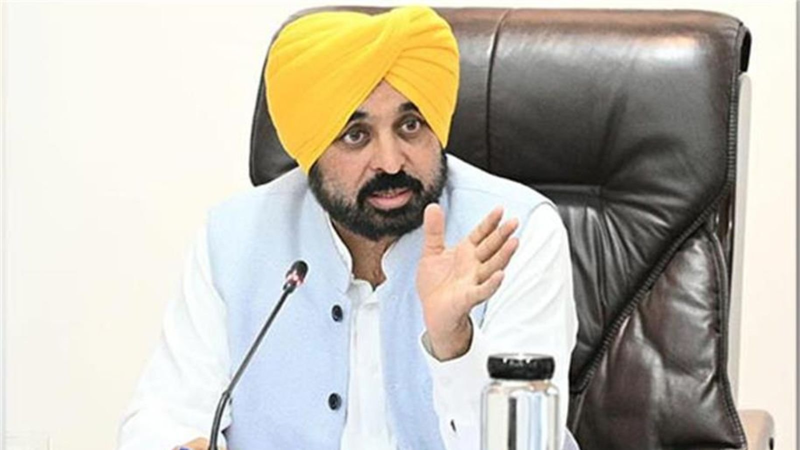 Bhagwant Mann warning, Punjab law and order, Gangster crackdown Punjab, Chandigarh press conference, Punjab CM statement