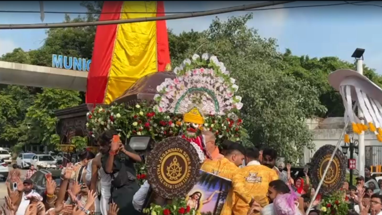 Grand Lord Jagannath Rath Yatra Held in Jalandhar with Thousands of Devotees Participating